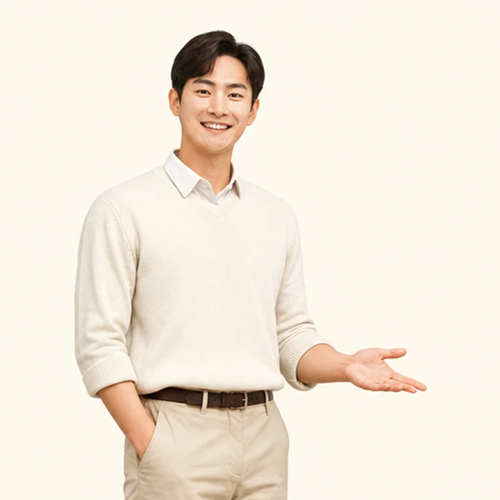스타리아 신차 장기렌트 상담 신청을 안내하는 담당자